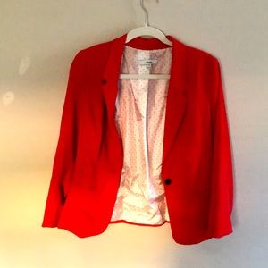 Coral Kenzie one button blazer
